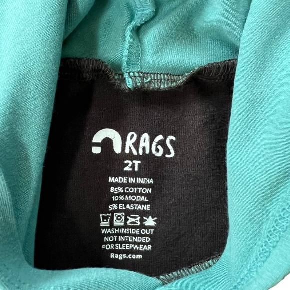 Rags Hooded ‘Rags Palms’ Romper Size 2T - Picture 2 of 3